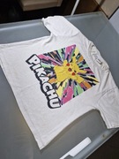 Zara Pokemon Pikachu Młodzieżowa Koszulka Dziewczęce Rozmiar 164 