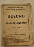 Trzy ponad stuletnie książki wydawnictwa Tauchnitz