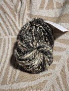 Włóczka alpaka 100% mix kolorow beż brąz czarny duzy motek