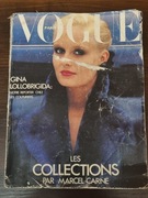 VOGUE francuskie wydanie magazynu z 1978 roku, NR 589 z Giną Lollobrigidą.