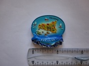 Magnes na lodówkę - 350g. SYCYLIA Włochy MAPA 