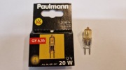 żarówka halogenowa PAULMANN 20W 12V GY6,35