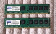 Pamięci 2x 4GB GoodRam DDR3 - 9-9-9-24 - 1333MHZ - 100% sprawne