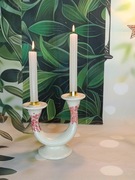 Świecznik ceramiczny Bolesławiec 