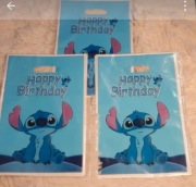 Torebki na prezenty STITCH Urodziny Słodycze 10szt
