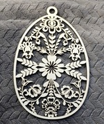 Ozdoba do okna Wielkanocne jajo 30cm 