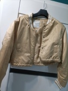 KURTKA BOMBERKA BEŻOWA PRZEJŚCIOWA 