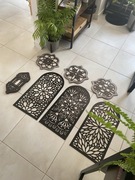 Zestaw ozdób ściennych orientalnych