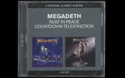 Megadeth "Rust In Peace"+"Countdown To Extinction". Płyta 2CD. Nowa