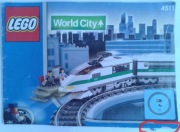 Lego 4511 High Speed Train TYLKO INSTRUKCJA!