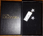 Kolczyki gwiazdki srebro 925 nowe