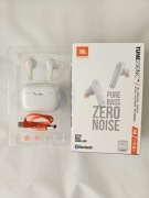 Słuchawki bezprzewodowe JBL TUNE 230 NC TWS  białe słuchawki douszne