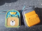 dziecięcy plecak zabawka plastikowy torebka 2szt