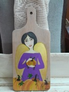 Anioł obrazek dwustronny