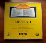 HANDEL - MESSIAH 4 LP Sir Adrian Boult
