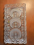 Elegancka Taca Kryształowa