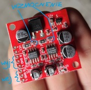 moduł przedwzmacniacz 2x TDA1308 3,6V-12V preamp