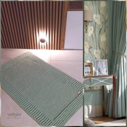 Dywan ze sznurka 40/90cm pleciony bawełna Motkiemisznurkiem 