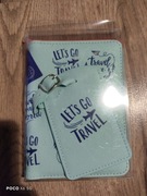 Travel zestaw podróżny etui na paszport zawieszka nowa