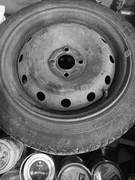 Felgi stalowe 15" komplet 4 szt. 4x100 mm otwór 60mm proste