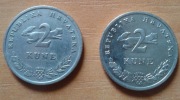 2 kuny 2004 i 2013 (2 sztuki) Chorwacja