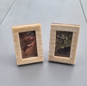 Ramki mini drewniane inkrustowane
