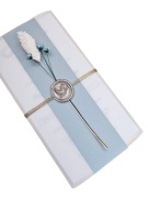 Zaproszenia Pierwsza Komunia komunijne kalka kwiaty suszone personalizowane