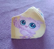 Maseczka profilowana dla dzieci, szkoła, sówki !!