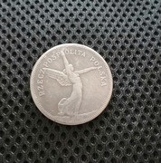 5 złotych 1932 r NIKE rant łaciński napis