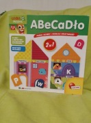 Abecadło zestaw domków puzzli Carotina