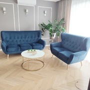 Komplet eleganckich sof Agata Meble sofy typu uszak