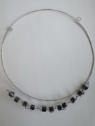 Biżuteria z drutu ręcznie robiona łańcuszek typu Choker