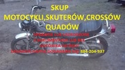 Motocykle, skutery, crossy, quady Gotówka od ręki