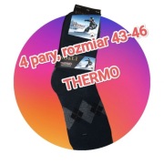 4 pary, konkretne skarpety termiczne, THERMO Man's Socks