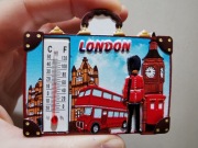 Kolekcjonerski magnes na lodówkę Anglia LONDYN LONDON autobus Big Ben