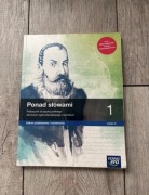 Podręcznik do języka polskiego Ponad słowami 1 część 2