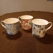 Kubeczki do kawy herbaty zestaw trzy szt