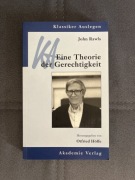 John Rawls, Eine Theorie der Gerechtigkeit, hrsg. Otfried Höffe