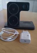 Ładowarka indukcyjna nowa 3w 1  do iPhone