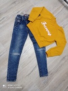 Zestaw r.134/140 stan idealny