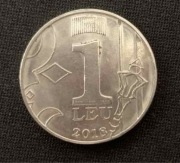 1 Lej 2018. Mołdawia.Moneta.