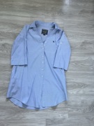 Koszula damska w drobne niebiesko-białe paseczki Abercrombie & Fitch M