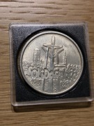 Moneta 100000 zł Solidarność 1990 typ B Ag – rzadka bez litery „L”