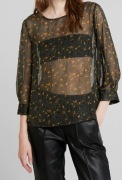 Bluzka z żorżety z kwiatowym nadrukiem ONLY r. S