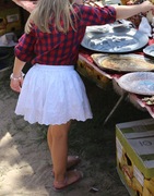 Spódnica spódniczka bluezoo 4 lata + 4 - 7 lat