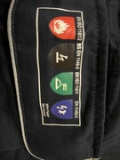 FLAME TECHNICZNE SPODNIE ROBOCZE 88-92 pas , granat