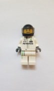 Lego Speed Champions 75883 Mercedes F1 W07 Hybrid Driver - Black Helmet