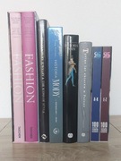 Historia mody, ubiorów, projektanci. Ikony stylu. Zestaw 6 albumów.