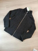 Nowa czarna bluza owieczka futerkowa H&M L