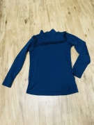 Granatowa bluzka z wełny merino – WoolLand